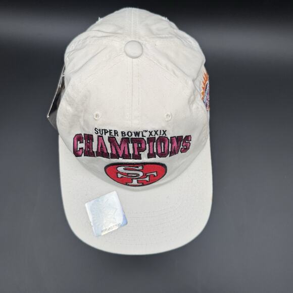 New With Tag Vintage Starter NFL 49ers Snap Back Hat Super Bowl Champions XXIX - Picture 6 of 8
